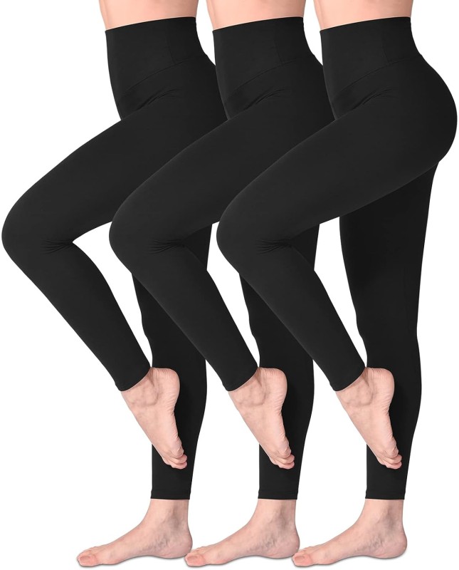 SINOPHANT Legging Femmes Pantalon de Sport, Jegging Taille Haute Femme Yoga Opaque Doux Grande Taille