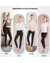 SINOPHANT Legging Femmes Pantalon de Sport, Jegging Taille Haute Femme Yoga Opaque Doux Grande Taille