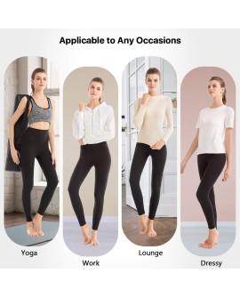 SINOPHANT Legging Femmes Pantalon de Sport, Jegging Taille Haute Femme Yoga Opaque Doux Grande Taille