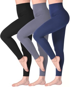 SINOPHANT Legging Femmes Pantalon de Sport, Jegging Taille Haute Femme Yoga Opaque Doux Grande Taille