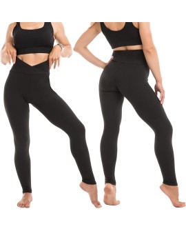 SINOPHANT Legging Femmes Pantalon de Sport, Jegging Taille Haute Femme Yoga Opaque Doux Grande Taille