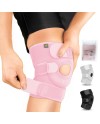 Bracoo KS10 Genouillère Rotulienne et Ligamentaire, Attelle de Genou avec Anneau Stabilisateur à Rotule Ouverte, Orthèse