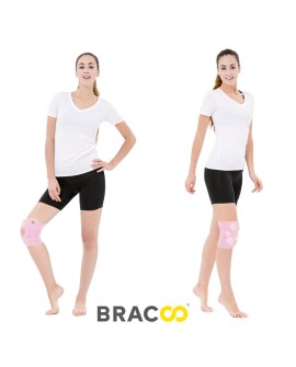 Bracoo KS10 Genouillère Rotulienne et Ligamentaire, Attelle de Genou avec Anneau Stabilisateur à Rotule Ouverte, Orthèse