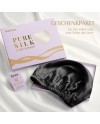 Umisleep Bonnet de Nuit en Soie 22 Momme - 100% Soie de mûrier - Double Bonnet en Soie pour Cheveux bouclés - Respirant et