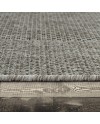 Paco Home Tapis Look Jute Indoor-Outdoor - Naturel & Noir, Robuste & Élégant, Idéal pour Terrasse & Salon, Dimension:160x230 cm,