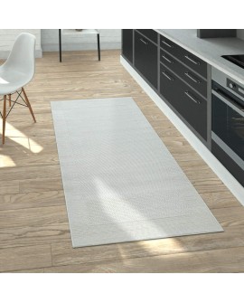 Paco Home Tapis Look Jute Indoor-Outdoor - Naturel & Noir, Robuste & Élégant, Idéal pour Terrasse & Salon, Dimension:160x230 cm,