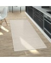 Paco Home Tapis Look Jute Indoor-Outdoor - Naturel & Noir, Robuste & Élégant, Idéal pour Terrasse & Salon, Dimension:160x230 cm,