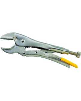 Stanley 0-84-809 Pince à etau 225mm avec mâchoire de 53mm - mors Usinés et Trempés pour Plus de Résistance - Levier de Blocage -