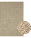 the carpet Kansas - Tapis d'extérieur Robuste au Look Naturel de Jute, résistant aux intempéries, Convient pour la terrasse et