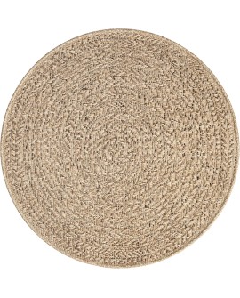 the carpet Kansas - Tapis d'extérieur Robuste au Look Naturel de Jute, résistant aux intempéries, Convient pour la terrasse et