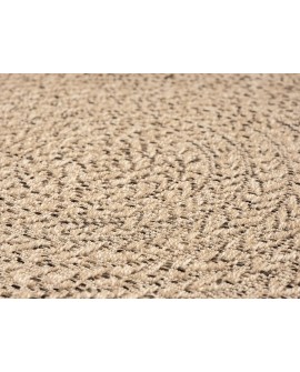 the carpet Kansas - Tapis d'extérieur Robuste au Look Naturel de Jute, résistant aux intempéries, Convient pour la terrasse et