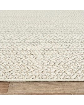 the carpet Kansas - Tapis d'extérieur Robuste au Look Naturel de Jute, résistant aux intempéries, Convient pour la terrasse et