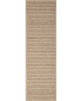 the carpet Kansas - Tapis d'extérieur Robuste au Look Naturel de Jute, résistant aux intempéries, Convient pour la terrasse et