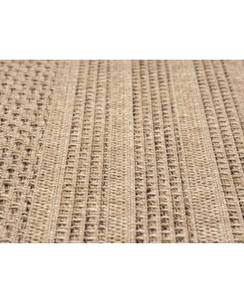 the carpet Kansas - Tapis d'extérieur Robuste au Look Naturel de Jute, résistant aux intempéries, Convient pour la terrasse et