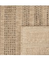 the carpet Kansas - Tapis d'extérieur Robuste au Look Naturel de Jute, résistant aux intempéries, Convient pour la terrasse et