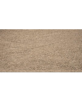 the carpet Kansas - Tapis d'extérieur Robuste au Look Naturel de Jute, résistant aux intempéries, Convient pour la terrasse et