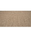 the carpet Kansas - Tapis d'extérieur Robuste au Look Naturel de Jute, résistant aux intempéries, Convient pour la terrasse et