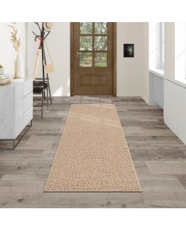 the carpet Kansas - Tapis d'extérieur Robuste au Look Naturel de Jute, résistant aux intempéries, Convient pour la terrasse et