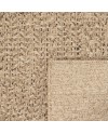 the carpet Kansas - Tapis d'extérieur Robuste au Look Naturel de Jute, résistant aux intempéries, Convient pour la terrasse et