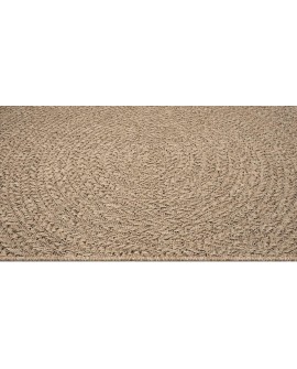 the carpet Kansas - Tapis d'extérieur Robuste au Look Naturel de Jute, résistant aux intempéries, Convient pour la terrasse et