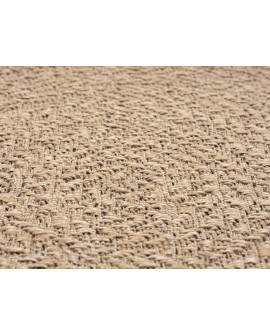 the carpet Kansas - Tapis d'extérieur Robuste au Look Naturel de Jute, résistant aux intempéries, Convient pour la terrasse et