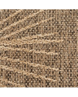 the carpet Kansas - Tapis d'extérieur Robuste au Look Naturel de Jute, résistant aux intempéries, Convient pour la terrasse et