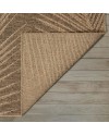 the carpet Kansas - Tapis d'extérieur Robuste au Look Naturel de Jute, résistant aux intempéries, Convient pour la terrasse et