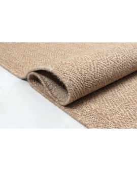 the carpet Kansas - Tapis d'extérieur Robuste au Look Naturel de Jute, résistant aux intempéries, Convient pour la terrasse et