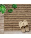 the carpet Kansas - Tapis d'extérieur Robuste au Look Naturel de Jute, résistant aux intempéries, Convient pour la terrasse et