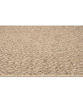 the carpet Kansas - Tapis d'extérieur Robuste au Look Naturel de Jute, résistant aux intempéries, Convient pour la terrasse et