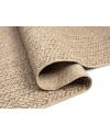 the carpet Kansas - Tapis d'extérieur Robuste au Look Naturel de Jute, résistant aux intempéries, Convient pour la terrasse et