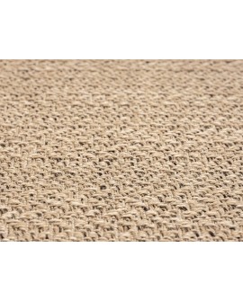 the carpet Kansas - Tapis d'extérieur Robuste au Look Naturel de Jute, résistant aux intempéries, Convient pour la terrasse et