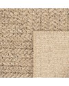 the carpet Kansas - Tapis d'extérieur Robuste au Look Naturel de Jute, résistant aux intempéries, Convient pour la terrasse et