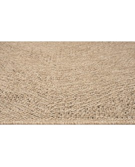 the carpet Kansas - Tapis d'extérieur Robuste au Look Naturel de Jute, résistant aux intempéries, Convient pour la terrasse et