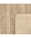 the carpet Kansas - Tapis d'extérieur Robuste au Look Naturel de Jute, résistant aux intempéries, Convient pour la terrasse et