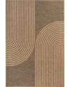 the carpet Kansas - Tapis d'extérieur Robuste au Look Naturel de Jute, résistant aux intempéries, Convient pour la terrasse et