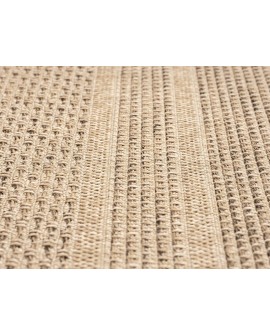 the carpet Kansas - Tapis d'extérieur Robuste au Look Naturel de Jute, résistant aux intempéries, Convient pour la terrasse et