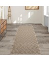 the carpet Kansas - Tapis d'extérieur Robuste au Look Naturel de Jute, résistant aux intempéries, Convient pour la terrasse et