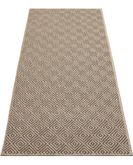 the carpet Kansas - Tapis d'extérieur Robuste au Look Naturel de Jute, résistant aux intempéries, Convient pour la terrasse et