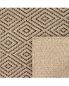 the carpet Kansas - Tapis d'extérieur Robuste au Look Naturel de Jute, résistant aux intempéries, Convient pour la terrasse et