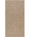 the carpet Kansas - Tapis d'extérieur Robuste au Look Naturel de Jute, résistant aux intempéries, Convient pour la terrasse et