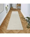 the carpet Kansas - Tapis d'extérieur Robuste au Look Naturel de Jute, résistant aux intempéries, Convient pour la terrasse et