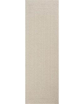 the carpet Kansas - Tapis d'extérieur Robuste au Look Naturel de Jute, résistant aux intempéries, Convient pour la terrasse et