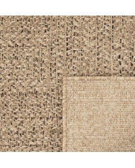 the carpet Kansas - Tapis d'extérieur Robuste au Look Naturel de Jute, résistant aux intempéries, Convient pour la terrasse et