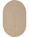 the carpet Kansas - Tapis d'extérieur Robuste au Look Naturel de Jute, résistant aux intempéries, Convient pour la terrasse et