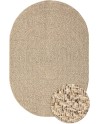 the carpet Kansas - Tapis d'extérieur Robuste au Look Naturel de Jute, résistant aux intempéries, Convient pour la terrasse et