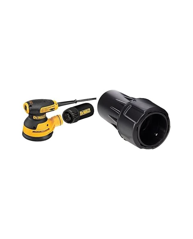 DEWALT - Ponceuse excentrique Ø 125 mm - 280 W à vitesse réglable - de 8,000 à 12,000 Orb / min - DWE6423-QS