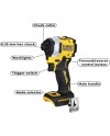 Dewalt - Visseuse à choc XR 18V Brushless (Produit seul) - DCF850N-XJ