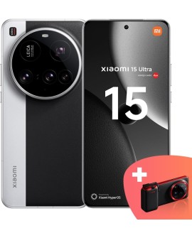 Xiaomi 15 Ultra Smartphone, 16+512GB, Noir, Super téléobjectif Leica 200MP 100mm, Batterie 5410mAh, HyperCharge 90W, HyperAI