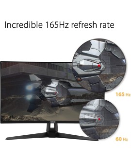 ASUS TUF Gaming VG27VQ - Ecran PC Gamer eSport 27" FHD - Dalle VA incurvée - 16:9 - 165Hz - 1ms - 1980x1080 - Display Port, HDMI